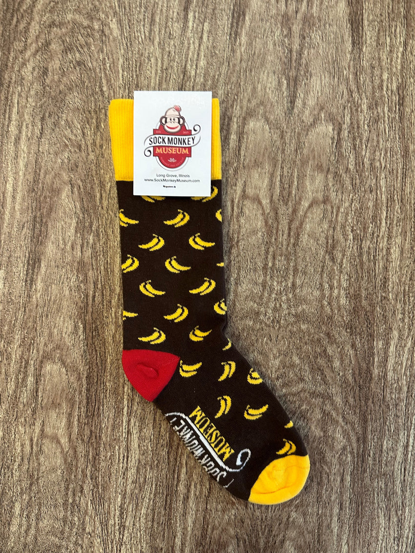 Custom Going Bananas Adult Socks