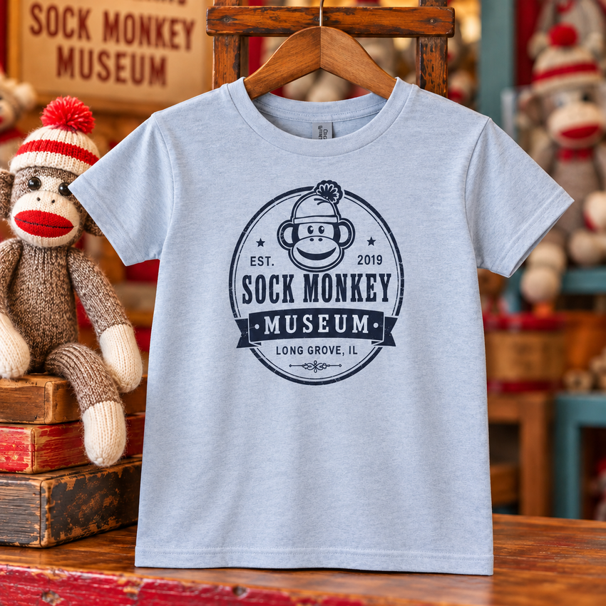 Sock Monkey Museum Youth T-Shirt