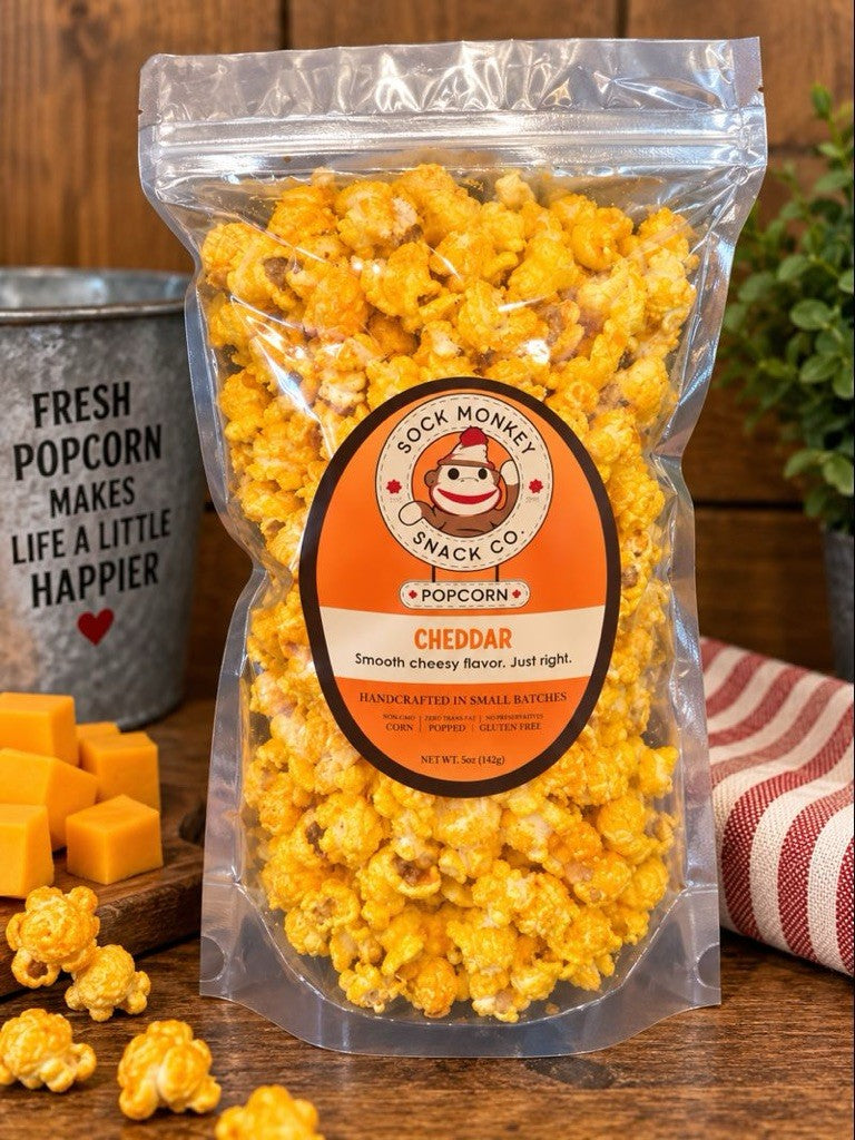 1) Cheddar Popcorn