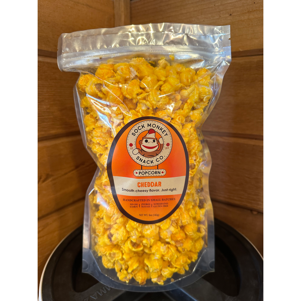 1) Cheddar Popcorn