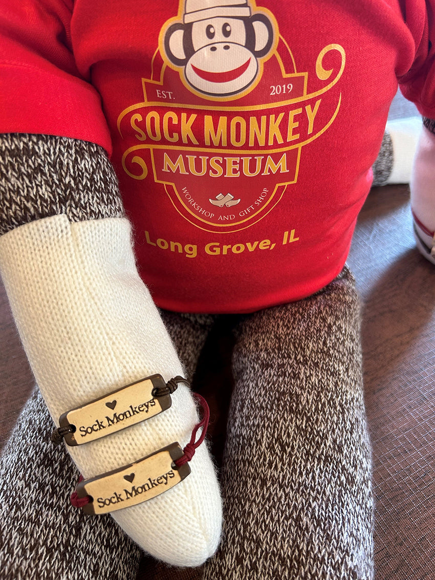 Mudlove “♥ Sock Monkeys” Bracelet