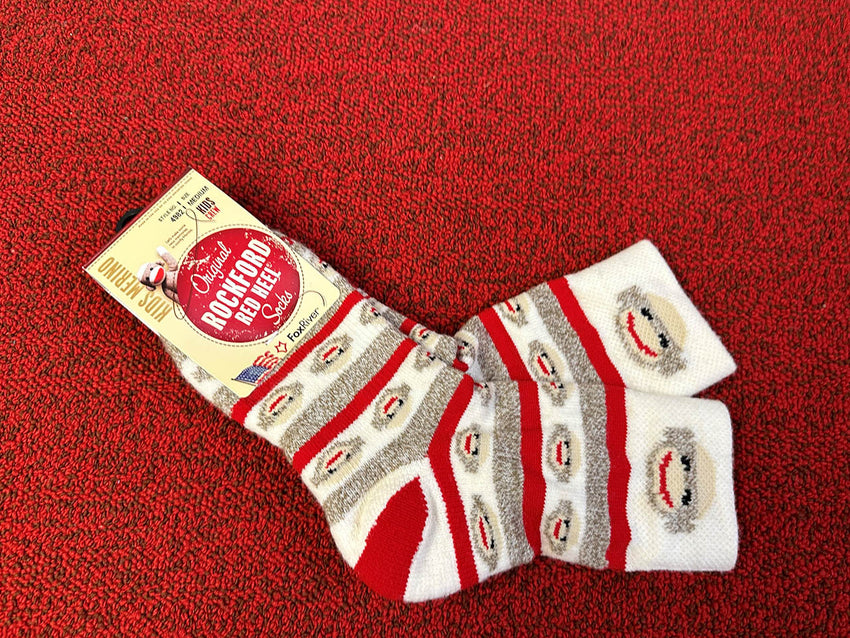 Children’s Sock Monkey Striped Socks