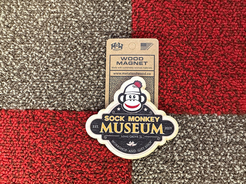 Marquee Wooden Magnet