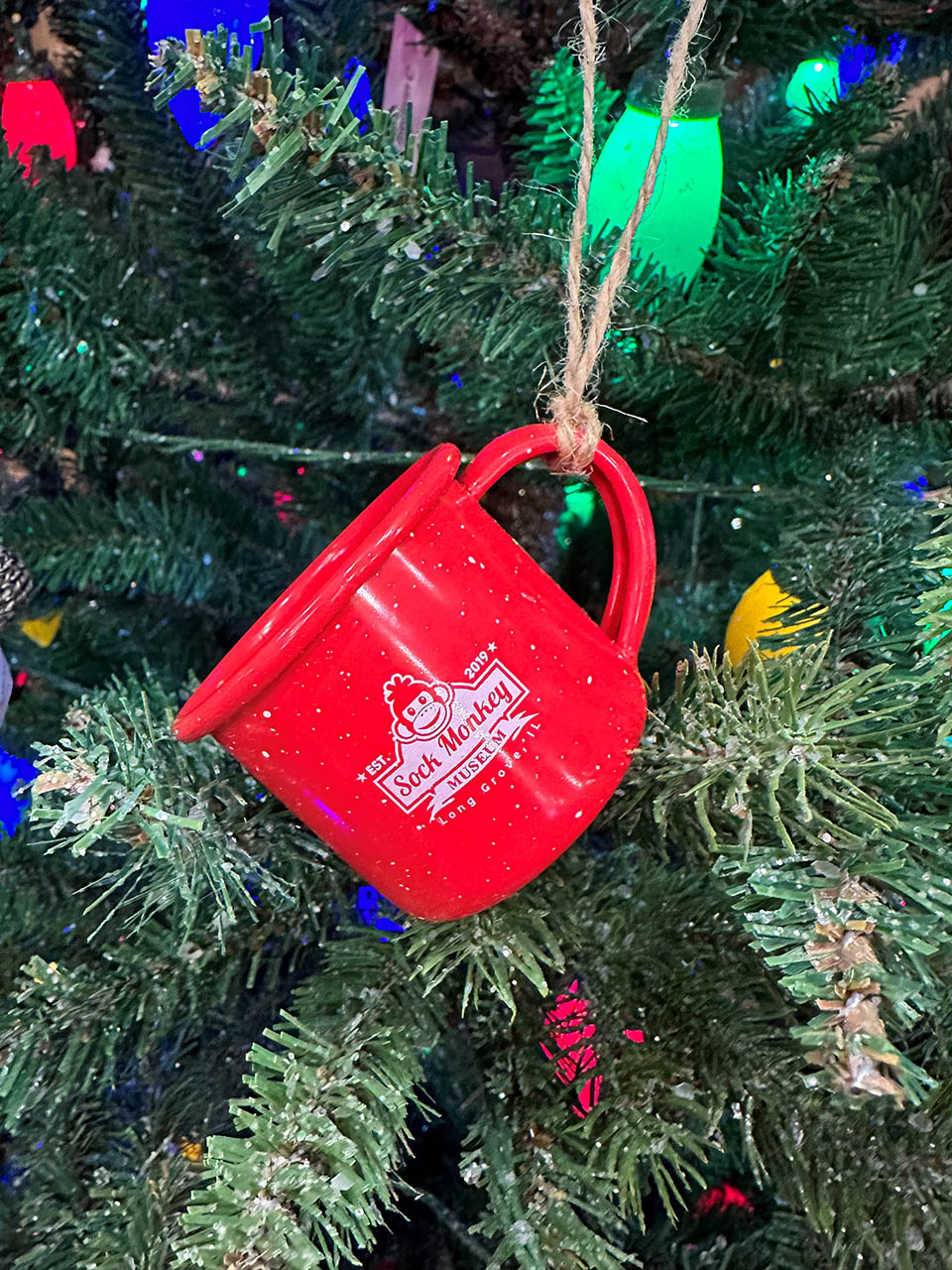 Mini Campfire Mug Ornament