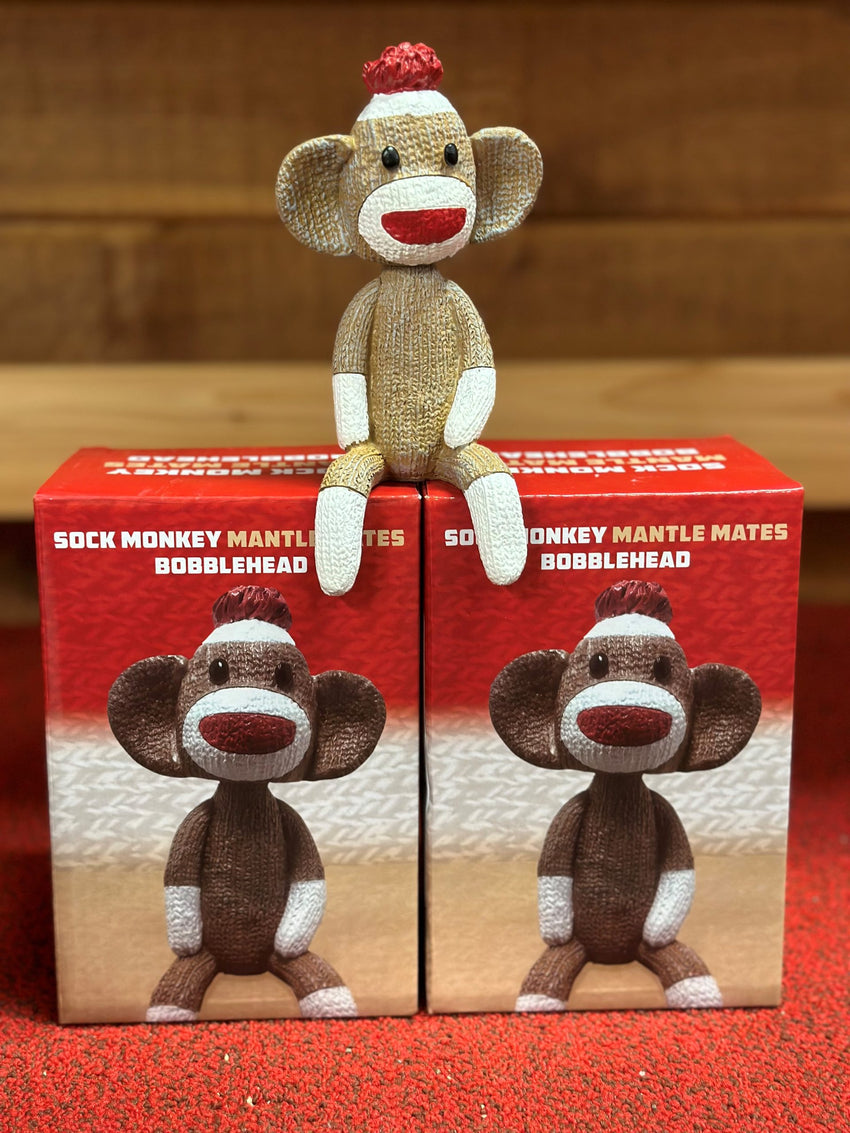 Sock Monkey Bobblehead