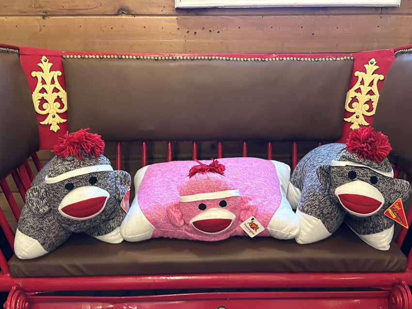 Sock Monkey Pillow