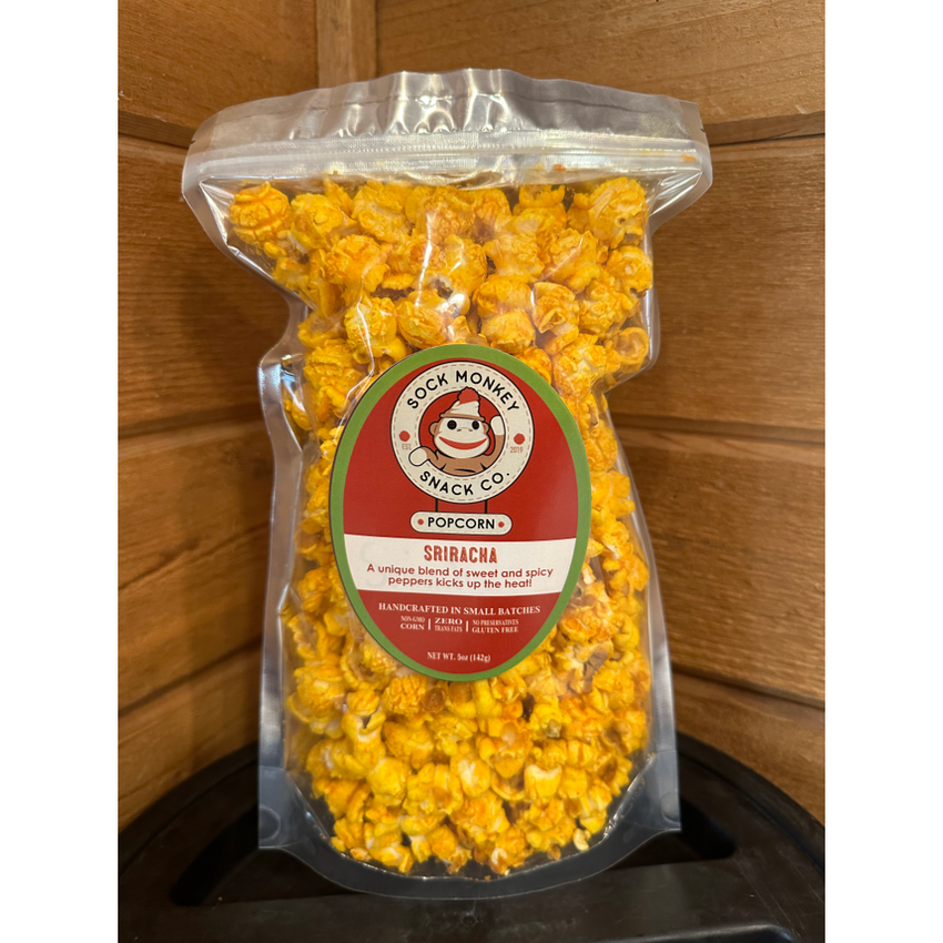 Sriracha Popcorn
