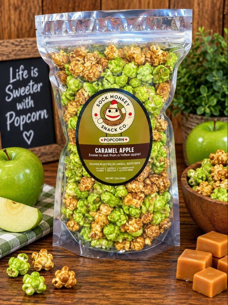 Caramel Apple Popcorn