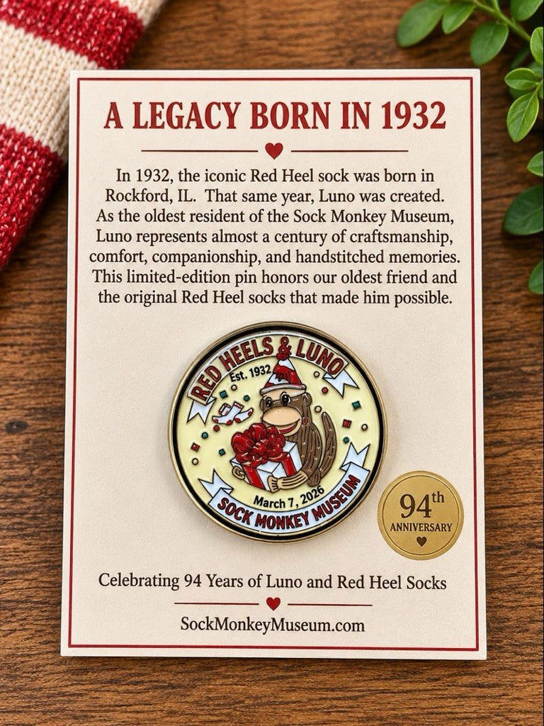 Custom Enamel Limited Edition Luno Birthday Pin
