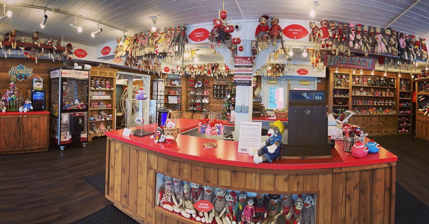 Sock Monkey Museum - Gift Shop