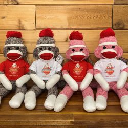 Sock Monkey Museum - Plush 20 inch Classic Design Knit