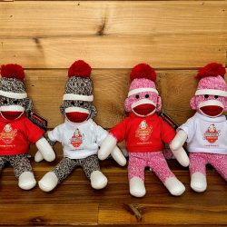 Sock Monkey Museum - Plush 8 inch Classic Design Knit