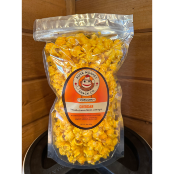 Sock Monkey Snack Company Cheddar Popcorn