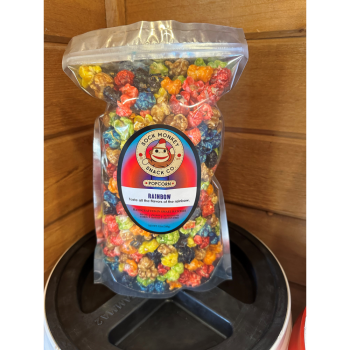 Sock Monkey Snack Company Rainbow Popcorn